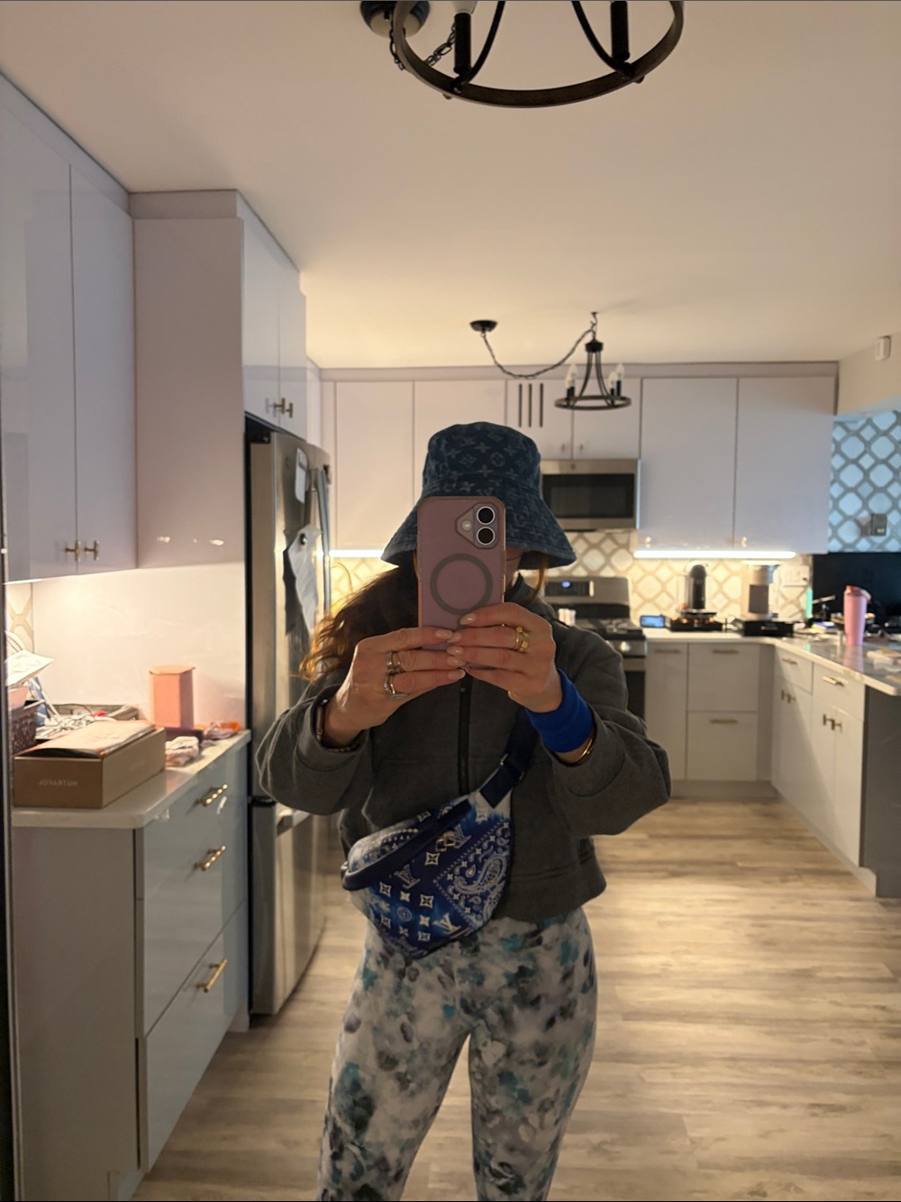 NWT LOUIS VUITTON DENIM BUCKET HAT - Picture 7 of 11